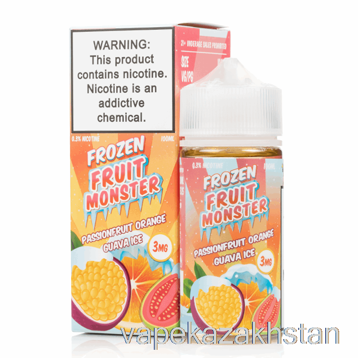 Vape Smoke ICE Passionfruit Orange Guava - Frozen Fruit Monster - 100mL 0mg